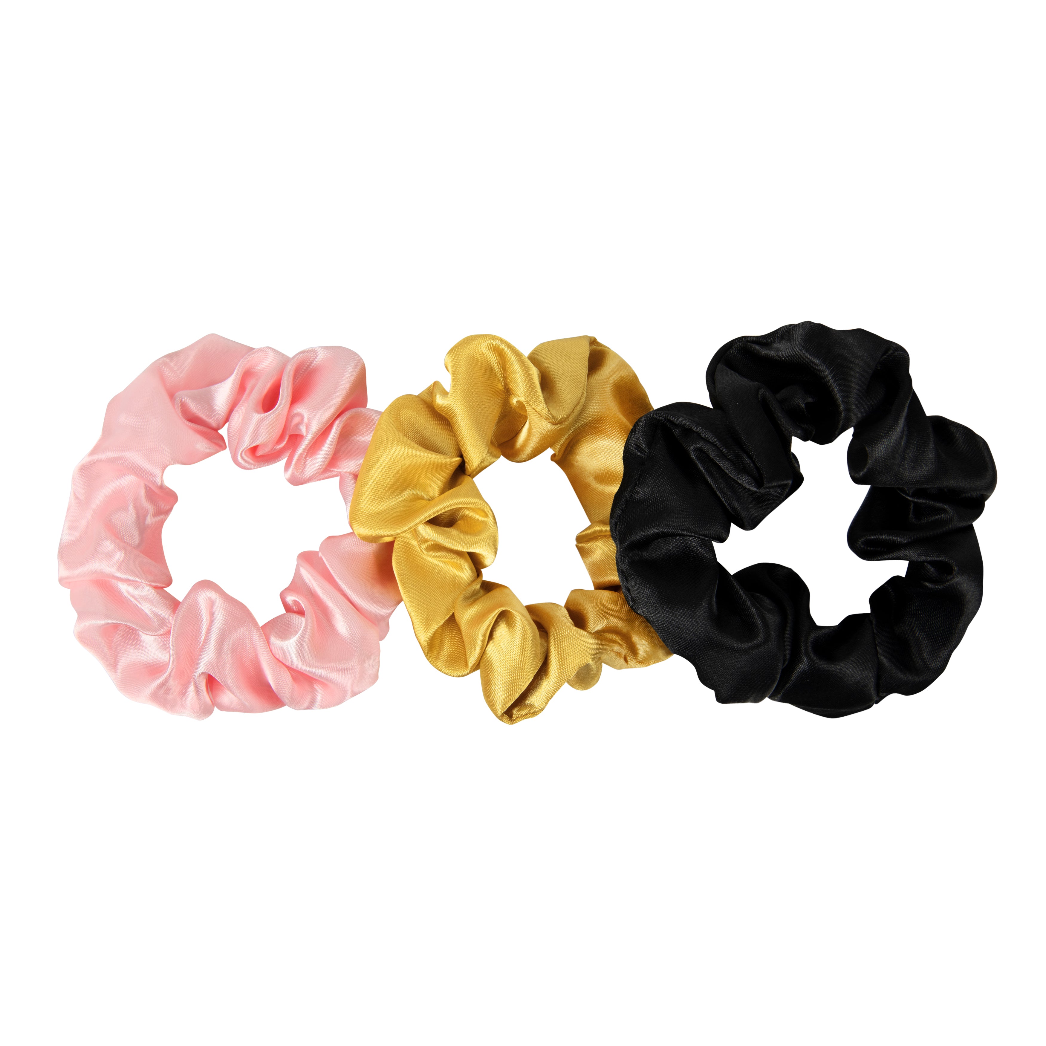 Satin Scrunchies Set (3 pieces)